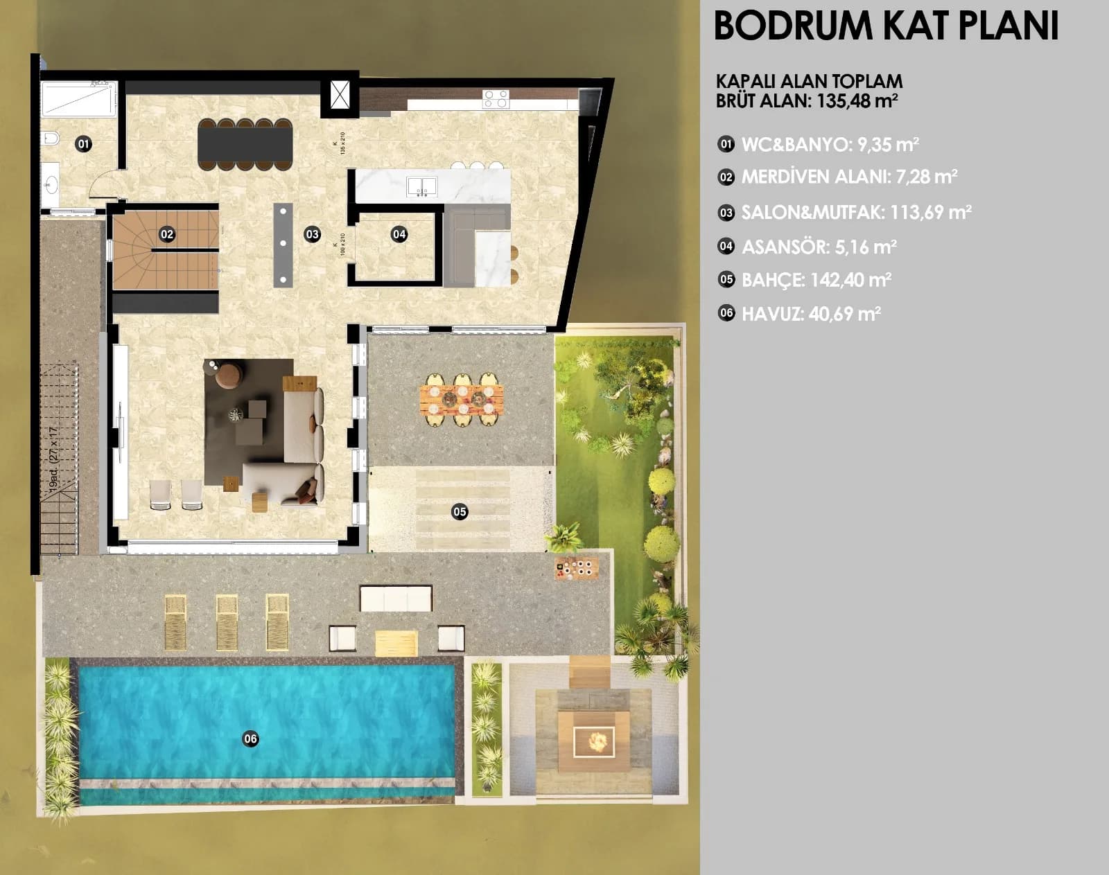 Bodrum villa restorasyon ve yenileme 2